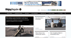 Desktop Screenshot of miningmagazine.com