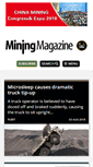 Mobile Screenshot of miningmagazine.com